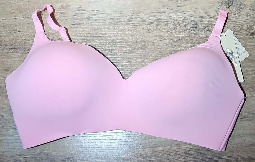 No Boundaries XXXL Light Pink T-Shirt Lightly Padded Bra